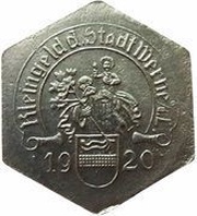 25 Pfennig - Werne a. d. Lippe obverse image