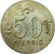 50 Pfennig - Werne a. d. Lippe, Germany, 1920 reverse image