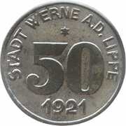 50 Pfennig - Werne a. d. Lippe obverse image