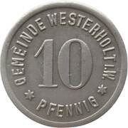 10 Pfennig - Westerholt obverse image