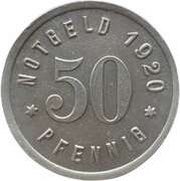 50 Pfennig - Westerholt, Germany, 1920 reverse image