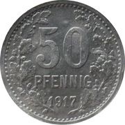 50 Pfennig - Wetter, Germany, 1917 reverse image