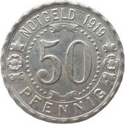 50 Pfennig - Witten, Germany, 1919 reverse image