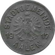 50 Pfennig - Aalen obverse image