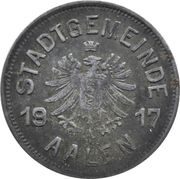 50 Pfennig - Aalen obverse image