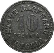 10 Pfennig - Backnang obverse image