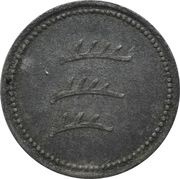 10 Pfennig - Backnang, Germany, 1918 reverse image