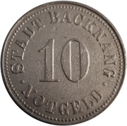 10 Pfennig - Backnang obverse image