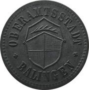 50 Pfennig - Balingen obverse image