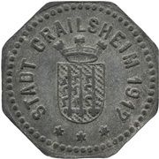 10 Pfennig - Crailsheim obverse image