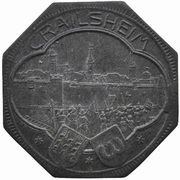 10 Pfennig - Crailsheim obverse image