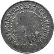 ½ Mark - Ellwangen obverse image