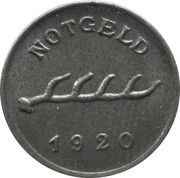 1 Pfennig - Freudenstadt, Germany, 1920 reverse image