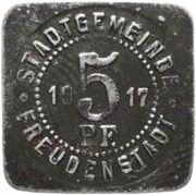 5 Pfennig - Freudenstadt obverse image