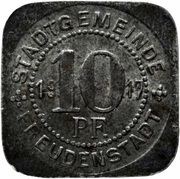 10 Pfennig - Freudenstadt obverse image