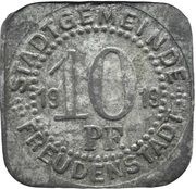 10 Pfennig - Freudenstadt obverse image