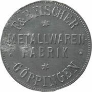 10 Pfennig - Göppingen F. and R. Fischer Metallwarenfabrik obverse image