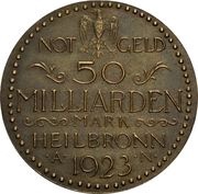 50 Milliarden - Heilbronn obverse image