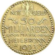 50 Milliarden - Heilbronn obverse image