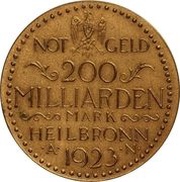200 Milliarden - Heilbronn obverse image