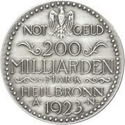 200 Milliarden - Heilbronn obverse image