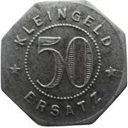 50 Pfennig - Herrenberg, Germany, 1917 reverse image