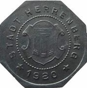 50 Pfennig - Herrenberg obverse image