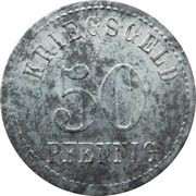 50 Pfennig - Isny im Allgäu, Germany, 1918 reverse image