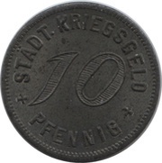 10 Pfennig - Kirchheim unter Teck, Germany, 1918 reverse image