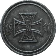 10 Pfennig - Künzelsau, Germany, 1917 reverse image