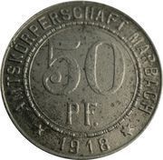 50 Pfennig - Marbach Friedrich Schiller obverse image