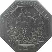 50 Pfennig - Maulbronn obverse image