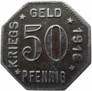 50 Pfennig - Mengen, Germany, 1918 reverse image
