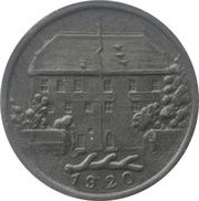 10 Pfennig - Münsingen, Germany, 1920 reverse image