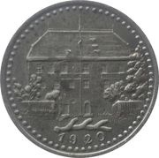 50 Pfennig - Münsingen, Germany, 1920 reverse image