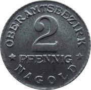 2 Pfennig - Nagold obverse image