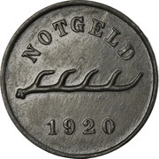10 Pfennig - Nagold, Germany, 1920 reverse image