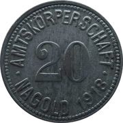 20 Pfennig - Nagold obverse image