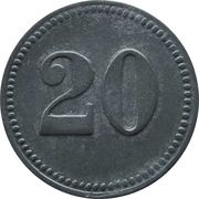 20 Pfennig - Nagold, Germany, 1918 reverse image