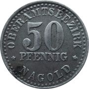 50 Pfennig - Nagold obverse image