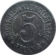 5 Pfennig - Nürtingen, Germany, 1918 reverse image