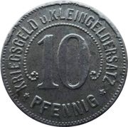 10 Pfennig - Nürtingen, Germany, 1918 reverse image
