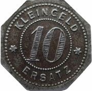 10 Pfennig - Oehringen, Germany, 1917 reverse image