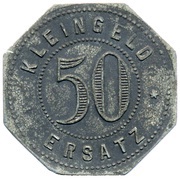 50 Pfennig - Oehringen, Germany, 1917 reverse image