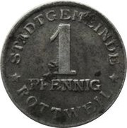 1 Pfennig - Rottweil obverse image