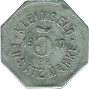 5 Pfennig - Schwäbisch Hall, Germany, 1917 reverse image