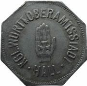 50 Pfennig - Schwäbisch Hall obverse image