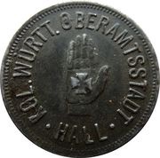 50 Pfennig - Schwäbisch Hall obverse image