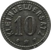 10 Pfennig - Tailfingen, Germany, 1918 reverse image