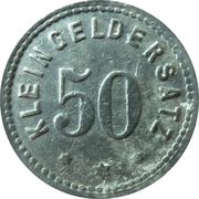 50 Pfennig - Tailfingen, Germany, 1918 reverse image